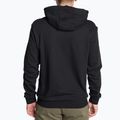 Men's EA7 Emporio Armani Train Logo Series Oversize Logo Hoodie Coft black 2