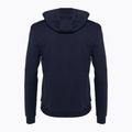 Men's EA7 Emporio Armani Train Logo Series Oversize Logo Hoodie Coft navy blue 6