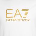 Men's EA7 Emporio Armani Train Gold Label Tee Pima Big Logo white 3