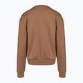 Women's EA7 Emporio Armani Train Logo Series T-Top Essential tan sweatshirt 2