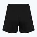 Women's EA7 Emporio Armani Train Shiny black/logo white shorts 2