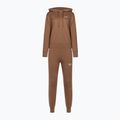 Women's EA7 Emporio Armani Train Tracksuit Extended Logo tan/logo pristine