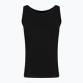 Women's tank top EA7 Emporio Armani Train Shiny black/logo light gold 2