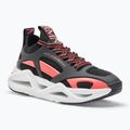 EA7 Emporio Armani Infinity Cage black/ fiery coral shoes