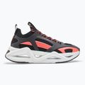 EA7 Emporio Armani Infinity Cage black/ fiery coral shoes 2