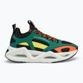 EA7 Emporio Armani Infinity Cage black/ evergreen/ orange fluo shoes 2