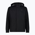 Men's rain jacket CMP 39X7367 Snaps Hood nero