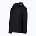 Men's rain jacket CMP 39X7367 Snaps Hood nero 3