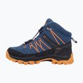 CMP Rigel Mid bluesteel / flame children's trekking boots 10