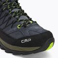 Men's trekking boots CMP Rigel Mid grey/yellow fluo 7