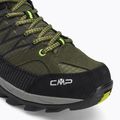 Men's CMP Rigel Low Wp jungle/yellow fluo trekking boots 7