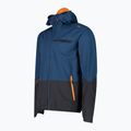 Men's CMF Zip Hood softshell jacket bluesteel 3