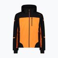 Men's CMP ski jacket 34W4707 fanta fluo