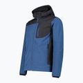 Men's CMP softshell jacket 3A01787N bluestone / anthracite 3