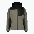 Men's CMP softshell jacket 3A01787N olive / nero