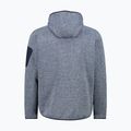 Men's CMP sweatshirt 3H60847N blue ink/ b. blue/ zaffiro 2