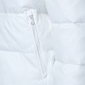 Women's EA7 Emporio Armani Train Shiny ECO Extra Padded Bomber Jacket white 4
