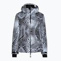 Women's EA7 Emporio Armani Ski Kitzbuhel Softshell jacket fancy zebra