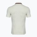 Men's EA7 Emporio Armani Golf Pro Polo Check silver birch T-shirt 2
