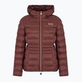 Women's EA7 Emporio Armani Train Core Plus Eco Down Medium Padded puce jacket