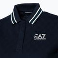 Women's EA7 Emporio Armani Golf Pro Polo Damier armani blue T-shirt 3