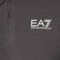 Men's EA7 Emporio Armani Train Visibility Polo volcanic glass shirt 3