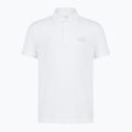 Men's EA7 Emporio Armani Core Identity Polo Shirt white / silver logo