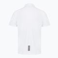 Men's EA7 Emporio Armani Core Identity Polo Shirt white 2