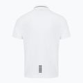 Men's EA7 Emporio Armani Core Identity Piqué Polo Shirt white 2