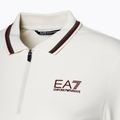 Women's EA7 Emporio Armani Golf Pro Polo silver birch Longsleeve 3