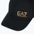 EA7 Emporio Armani TrainCore IdentityLogo black/gold baseball cap 3