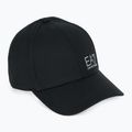 EA7 Emporio Armani TrainCore IdentityLogo black/silver baseball cap