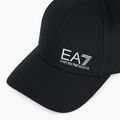 EA7 Emporio Armani TrainCore IdentityLogo black/silver baseball cap 3