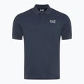 Men's EA7 Emporio Armani Train 7 Lines Polo shirt armani blue