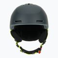 Ski helmet Briko Aran matt shark gray/light gray/electric lime 2