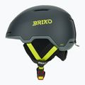 Ski helmet Briko Aran matt shark gray/light gray/electric lime 3