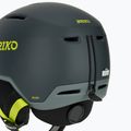 Ski helmet Briko Aran matt shark gray/light gray/electric lime 8