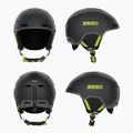 Ski helmet Briko Aran matt shark gray/light gray/electric lime 10