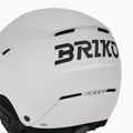 Ski helmet Briko Elio Visor matt white/black 8
