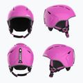 Kids' ski helmet Briko Makalu Jr shiny pink/white