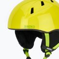 Children's ski helmet Briko Makalu Jr shiny sunflower yellow/lineade green 7