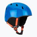 Children's ski helmet Briko Makalu Jr shiny lochmara blue/pomegranate red