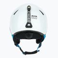 Children's ski helmet Briko Makalu Jr shiny white/lochmara blue 4