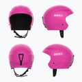 Kids' ski helmet Briko Elias Jr shiny neon pink