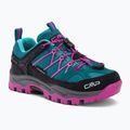CMP children's trekking boots Rigel Low Wp blue 3Q54554/24EL