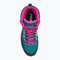 CMP Rigel Mid lake / pink fluo junior trekking boots 5