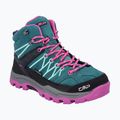 CMP Rigel Mid lake / pink fluo junior trekking boots 8