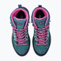 CMP Rigel Mid lake / pink fluo junior trekking boots 11