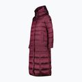 Women's CMP Coat Fix Hood Down Jacket Maroon 32K3136 2