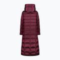 Women's CMP Coat Fix Hood Down Jacket Maroon 32K3136 3